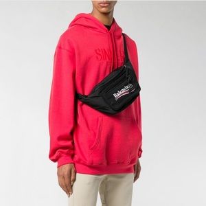 SOLD ✅ Balenciaga Black Explorer Belt Bag